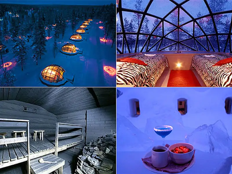 Hotelul Kakslauttanen și povestea designului său