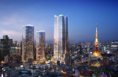 Tokyo inaugurează cel mai înalt zgârie-nori locuit, Azabudai Hills, cât Turnul Eiffel de înalt, un ”oraş în oraş”, în care urmează să muncească 20.000 de angajaţi ai unor birouri şi să locuiască 3.500 de oameni