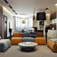 Livinguri de vis cu texturi si motive creative