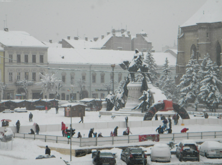 Când își va face zăpada simțită prezența la Cluj