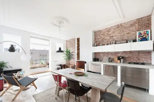 Renovarea moderna a unui apartament cu elemente vintage