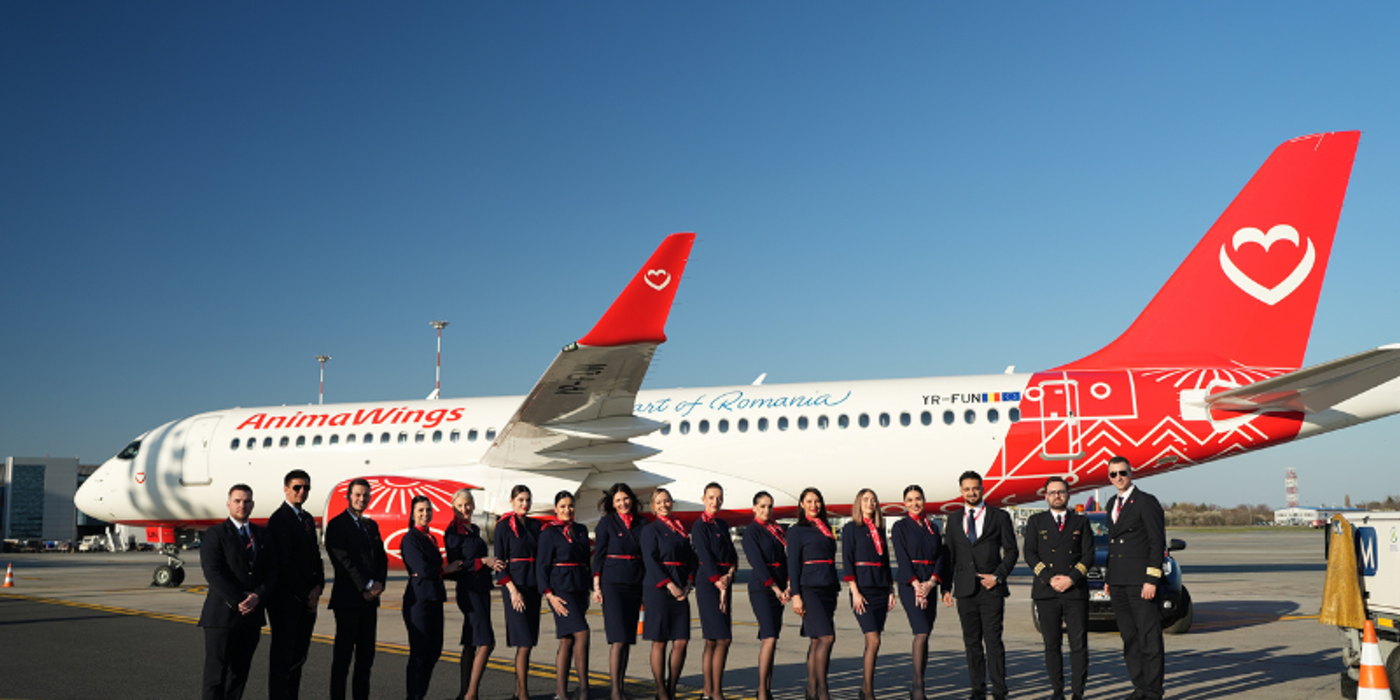 Premieră la Aeroportul Cluj: Zboruri directe către Frankfurt și Viena cu Animawings, din iulie 2026