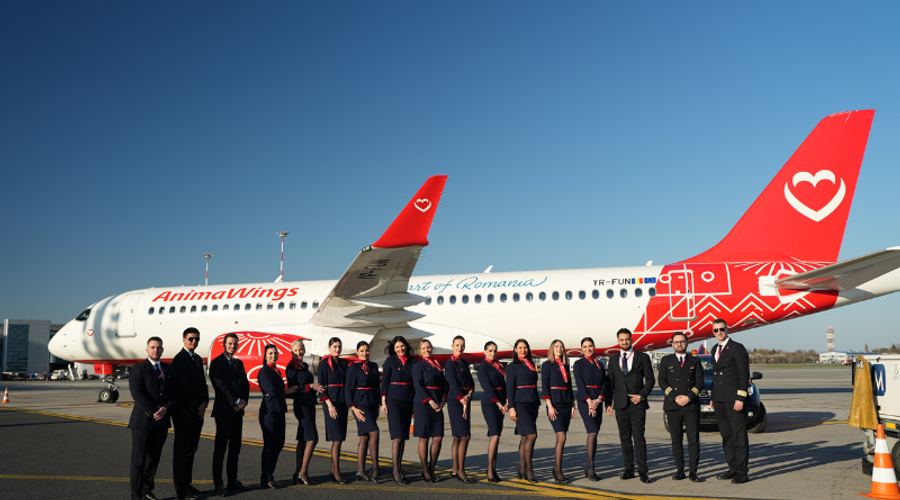 Premieră la Aeroportul Cluj: Zboruri directe către Frankfurt și Viena cu Animawings, din iulie 2026