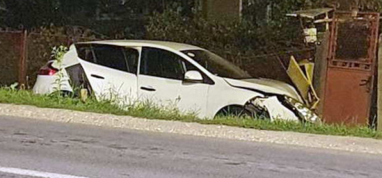 Accident rutier, aseară, pe strada Gării din Gherla
