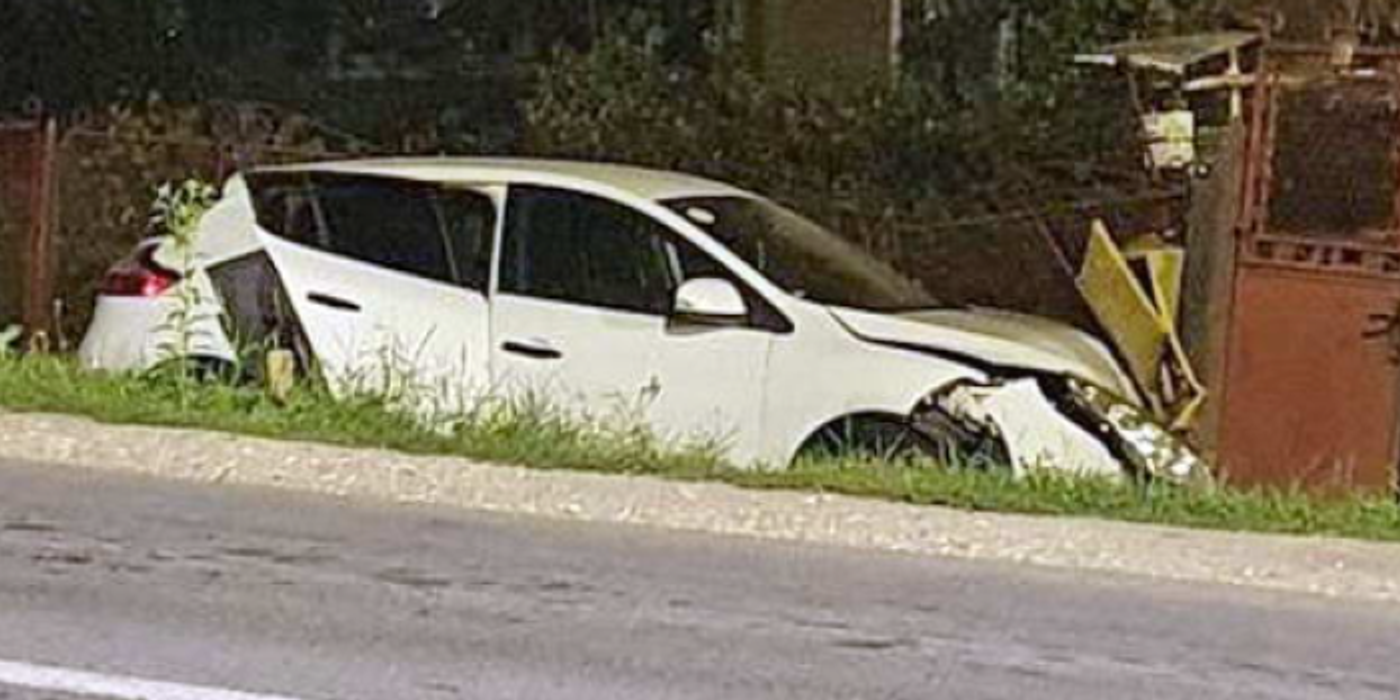 Accident rutier, aseară, pe strada Gării din Gherla