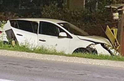 Accident rutier, aseară, pe strada Gării din Gherla