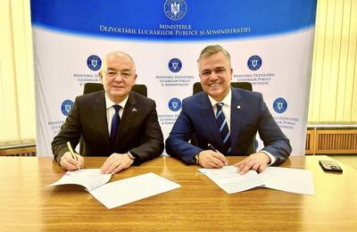 Ieri, 16 octombrie, contractul de finanțare pentru modernizarea sistemului rutier a străzii Sergiu Celibidache din Cluj-Napoca