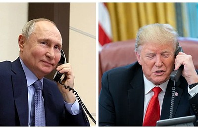 Ce au discutat Trump și Putin la telefon 90 de minute. Președintele SUA l-a sunat apoi pe Zelenski: „Nimeni nu dorește pacea mai mult decât Ucraina”
