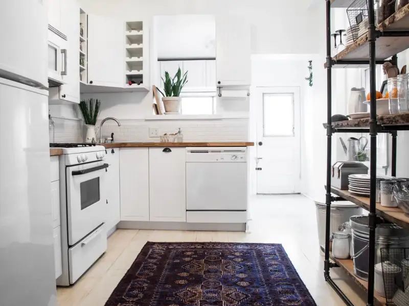 Bucatarie reamenajata cu minim de investitie