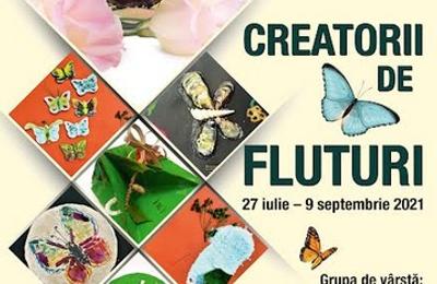 Cei mici sunt invitaţi la ateliere de science craft „Creatorii de fluturi”