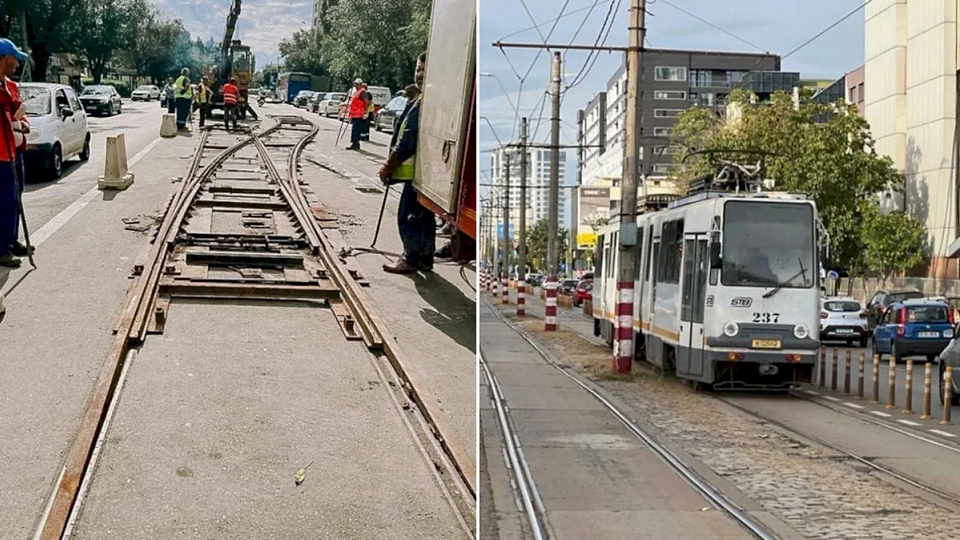 Modernizarea Liniei 5 de tramvai, amânată din nou. Noul termen este iunie 2026, din cauza datoriilor și a blocajelor birocratice ale Primăriei