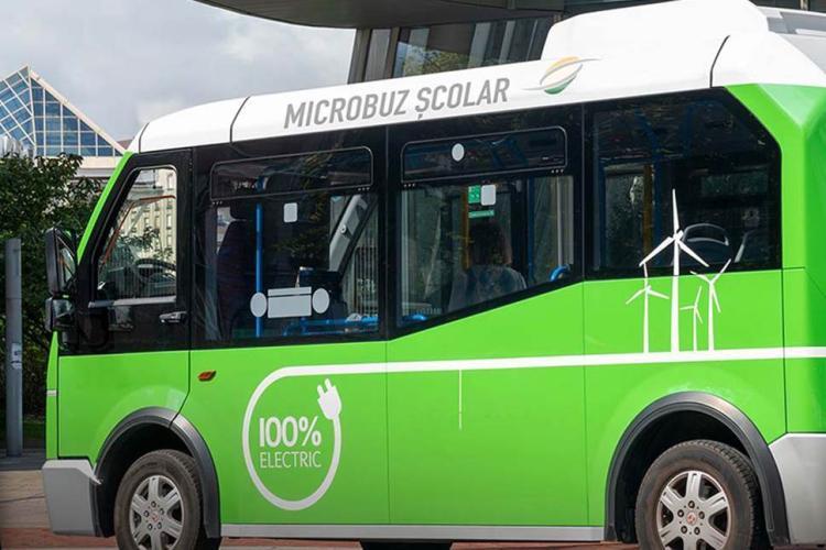 Veste bună! 34 de noi microbuze electrice urmează a fi achiziționate pentru elevii clujeni