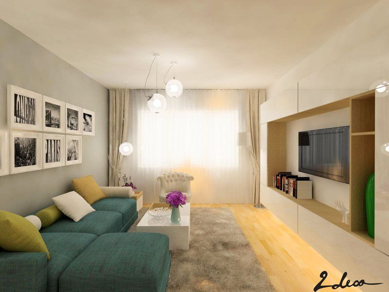 Amenajarea unei locuinte moderne pentru o familie de trei persoane