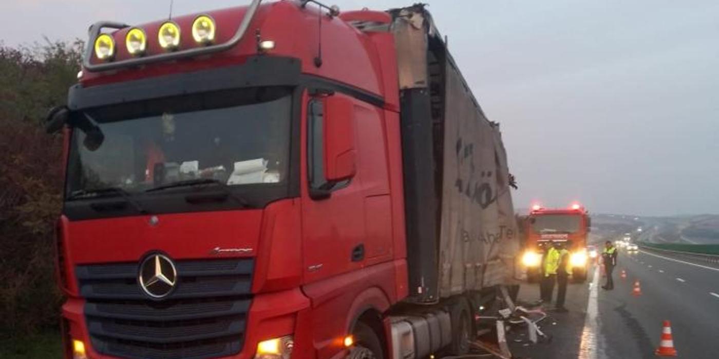 Accident rutier, în această dimineață, pe autostrada A3, pe sensul de mers Cluj-Napoca Turda