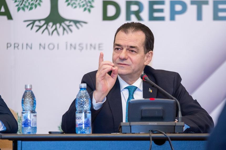 Ludovic Orban va face, vineri, plângere penală împotriva premierului Nicolae Ciucă şi a membrilor Guvernului din cauza refuzului de organiza alegeri locale parţiale în peste 50 de localităţi