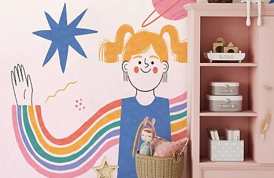 Tapet pentru camera copiilor – Creează un spațiu de poveste cu Updeco