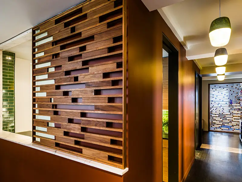 Doua apartamente intr-unul singur reamenajare cu influente eco-friendly