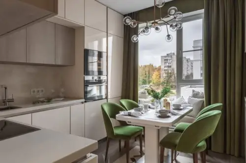 Inspiratie din natura Amenajare moderna apartament 90mp