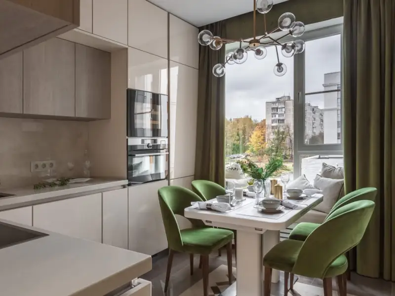 Inspiratie din natura Amenajare moderna apartament 90mp