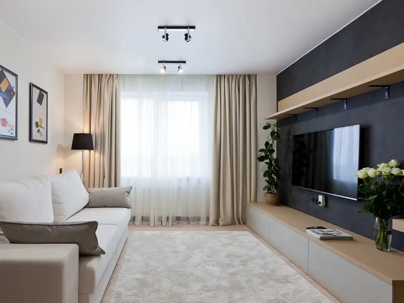 Amenajare eleganta intr-un apartament de 2 camere