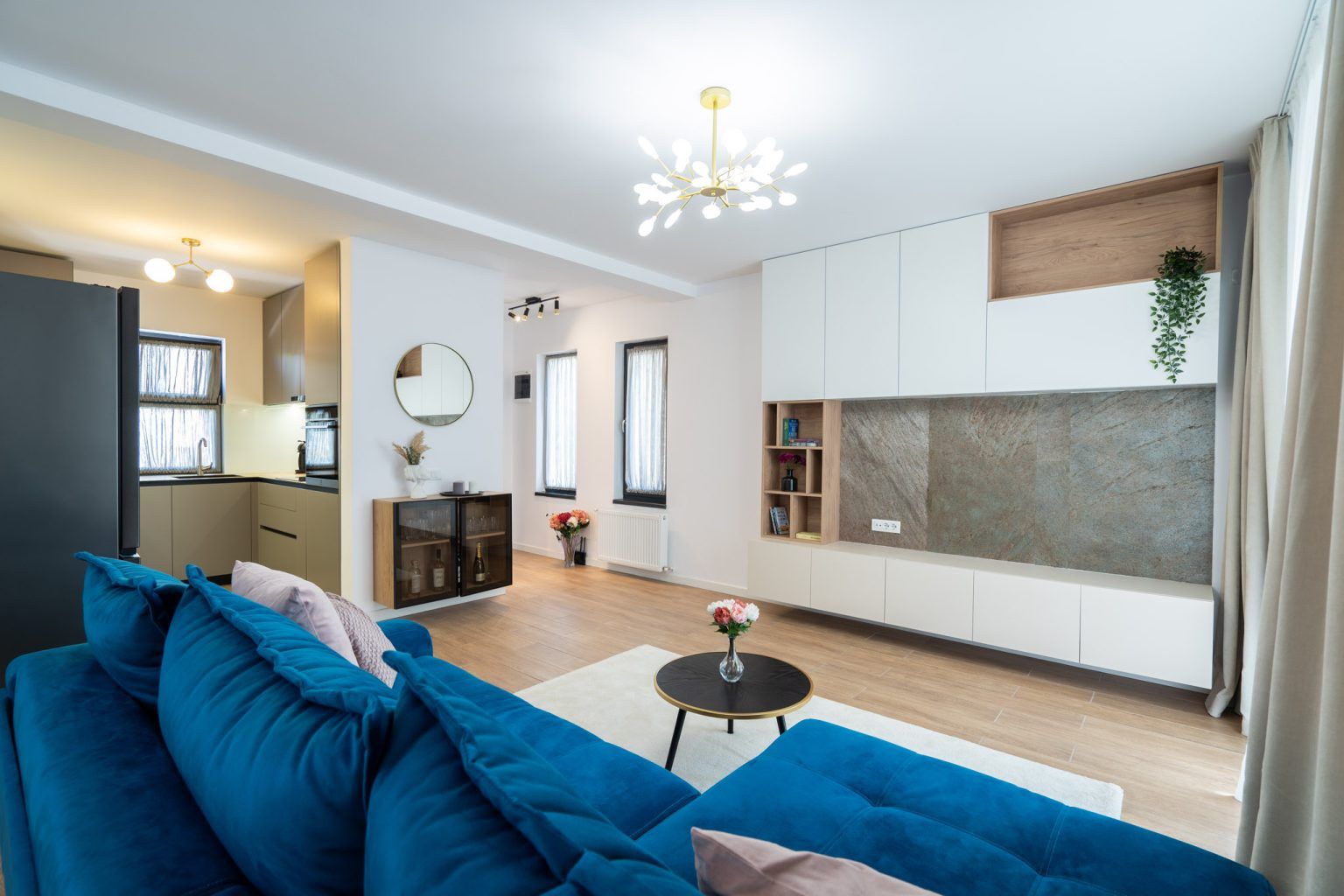 Amenajare moderna pentru o casa de 117 mp din Bucuresti