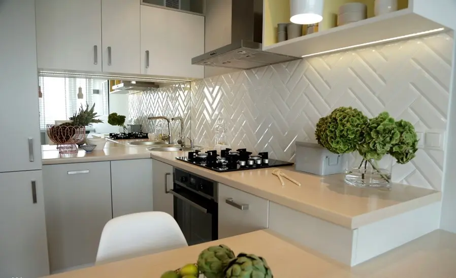 O garsoniera de 30 mp amenajata ca un apartament de 2 camere