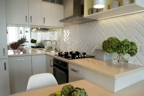 O garsoniera de 30 mp amenajata ca un apartament de 2 camere