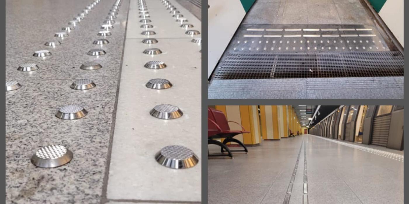 Metrorex anunţă că în 16 staţii de metrou au fost făcute lucrări de accesibilizare a staţiilor pentru persoanele cu deficienţe de vedere / Continuă lucrările în alte 10 staţii