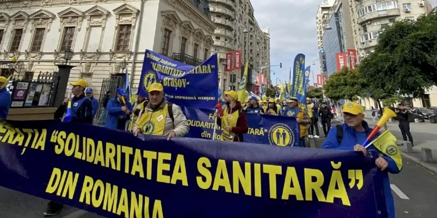 Federația „Solidaritatea Sanitară” organizează astăzi, 8 iunie 2023, un miting în București