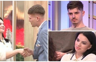 De ce a refuzat Mihaela să-l pupe pe Liviu când acesta a intrat în emisiune. Cum și-a explicat fata gestul