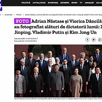 De ce apare Adrian Năstase în poză cu Xi și Putin? Explicația scandalului politic al momentului