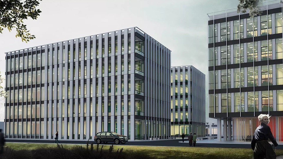 Clădirea U1 adaugă 11.000 mp birouri de clasă A în Coresi Business Campus Brașov
