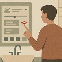 Oglindă smart: ghid de conectare și utilizare în baie