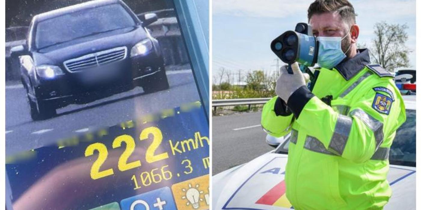 În perioada 8-10 martie, vitezomanii au fost amendați de oamenii legii pe Autostrada Transilvania