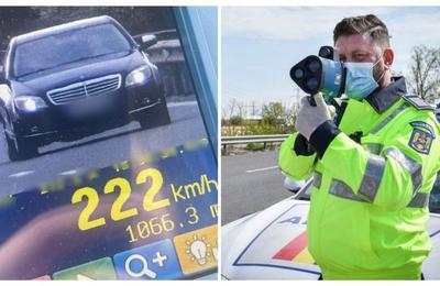 În perioada 8-10 martie, vitezomanii au fost amendați de oamenii legii pe Autostrada Transilvania