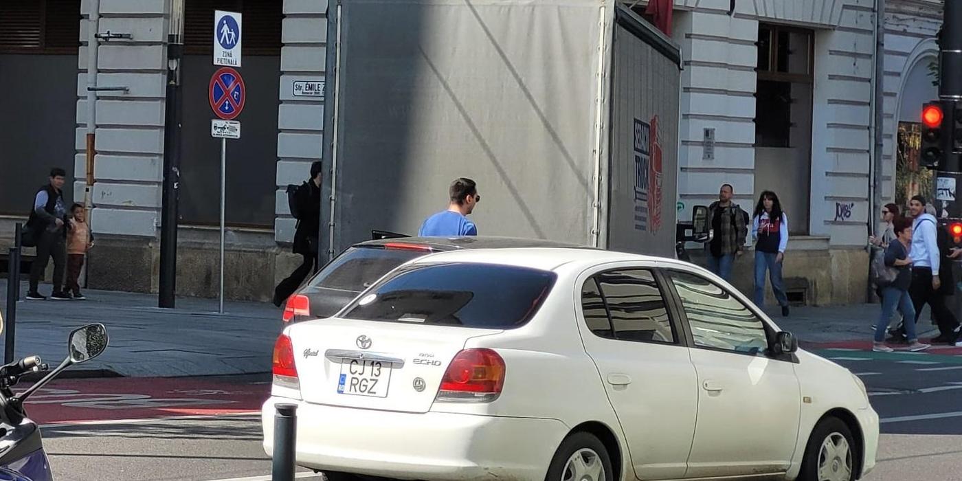 Accident rutier, în această după-amiază, pe strada Regele Ferdinand din Cluj-Napoca