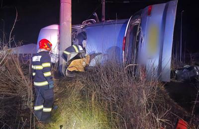 Accident rutier în localitatea Jucu Herghelie. Un bărbat a murit, altul a ajuns la spital
