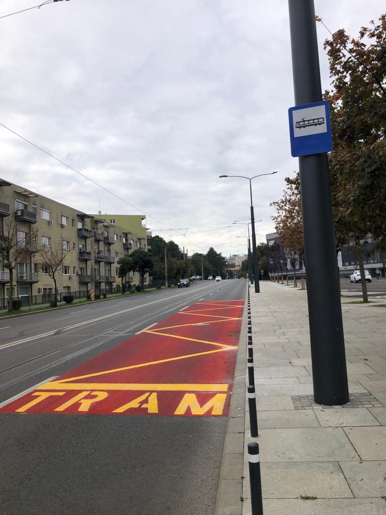Atenție! Stația de tramvai de la Sala Sporturilor, de pe sensul spre Mănăștur, a fost mutată