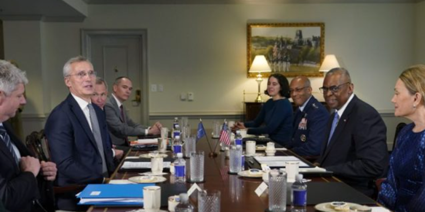 Jens Stoltenberg, în vizită la Washington, pe tema ajutării Ucrainei împotriva Rusiei