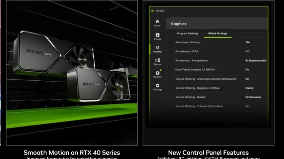 Posesorii de RTX 4000, bucurați-vă! Nvidia aduce tehnologia Smooth Motion pentru un spor de FPS-uri în toate jocurile