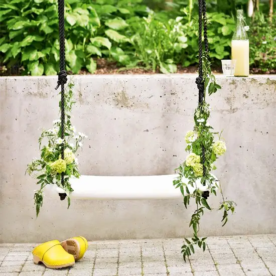 23 de modele de leagane si balansoare pentru gradina