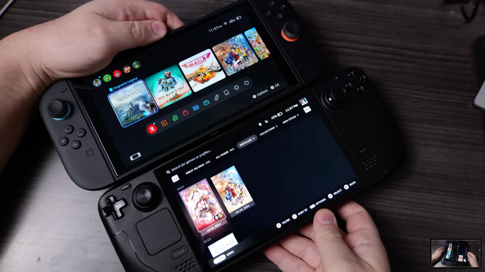 Switch 2 vs Steam Deck OLED. Duelul consolelor portabile moderne