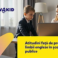 Sondaj Novakid: 69% dintre părinții români și-au înscris sau plănuiesc să-și înscrie copiii la cursuri complementare de engleză