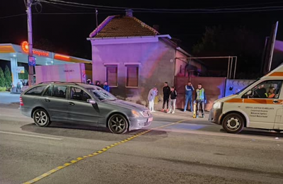 Un accident de circulație s-a produs luni seara pe strada Corneliu Coposu din Cluj-Napoca