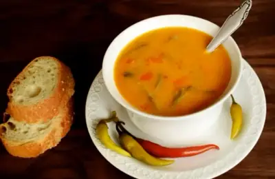 Ciorba de „burtă” – versiune vegană autentică