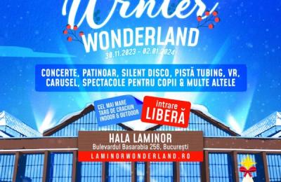 Hala Laminor pregătită de sărbătorile de iarnă. Laminor Winter Wonderland, un nou Târg de Crăciun, aflat în Sectorul 3 din București