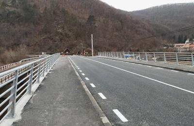 CJC a finalizat construirea noului pod din localitatea Someșu Rece situat pe drumul județean DJ 107P