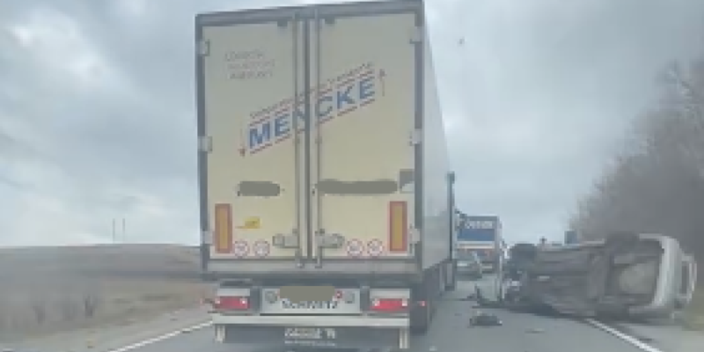 Accident de circulație, luni, pe raza localității Păniceni, comuna Căpușu Mare