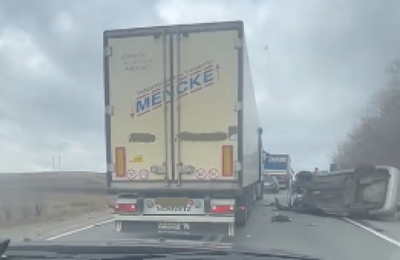 Accident de circulație, luni, pe raza localității Păniceni, comuna Căpușu Mare