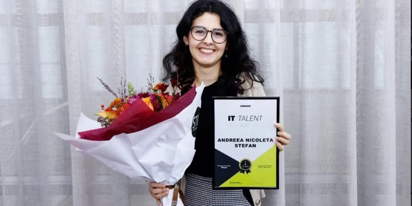 O fată din Cluj a fost desemnată talentul anului la competiție IT organizată în Danemarca